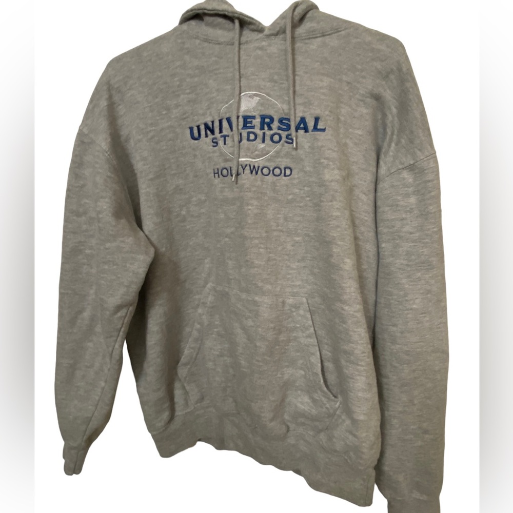 Vintage Universal Studios Amusement Park Hollywood CA Gray Men’s L Hoodie